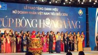 Doanh nhân VÕ THỊ PHƯƠNG LAN – CT HĐQT kiêm TGĐ ASL CORP vinh hạnh nhận Danh hiệu Nữ doanh nhân Việt Nam tiêu biểu - Cúp Bông hồng vàng 2016
